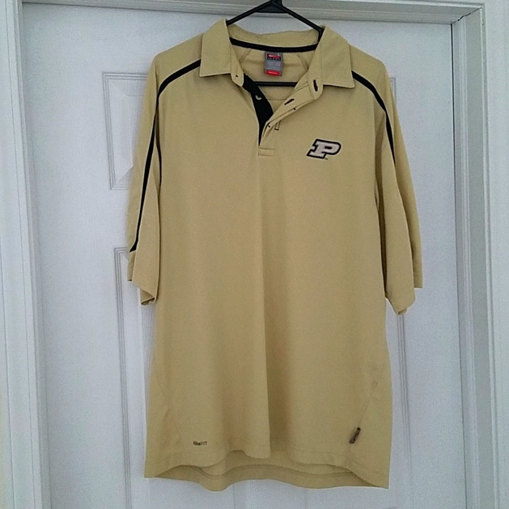 Purdue Nike Polo